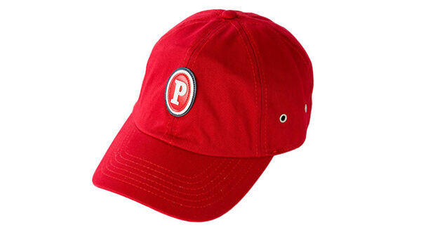 Cap with P Logo Image